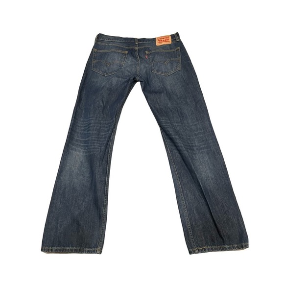 Levi 505 Mens Jeans 36x32 Preowned Used Blue Western Outdoor - Picture 2 of 6